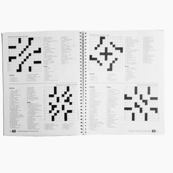 TV Guide Crossword Books Set of 2 - Picture 6 of 7